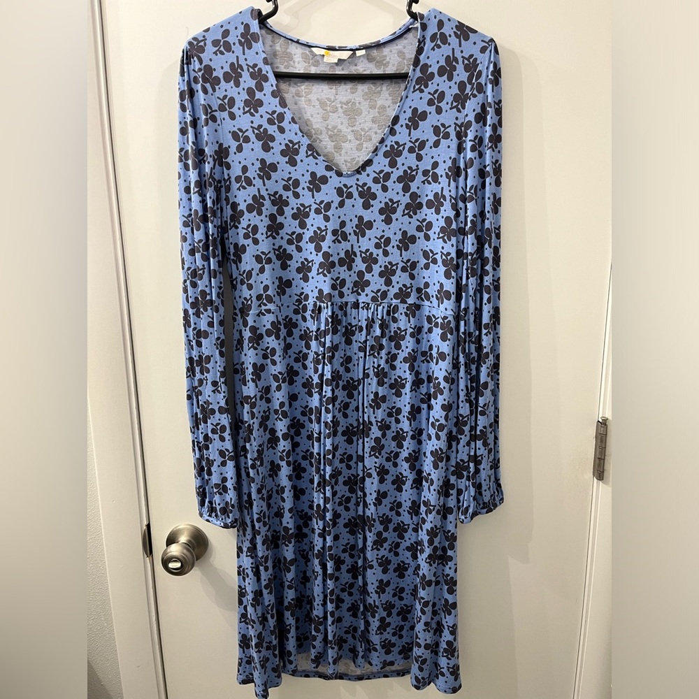 Boden Hattie Blue Jersey Dress